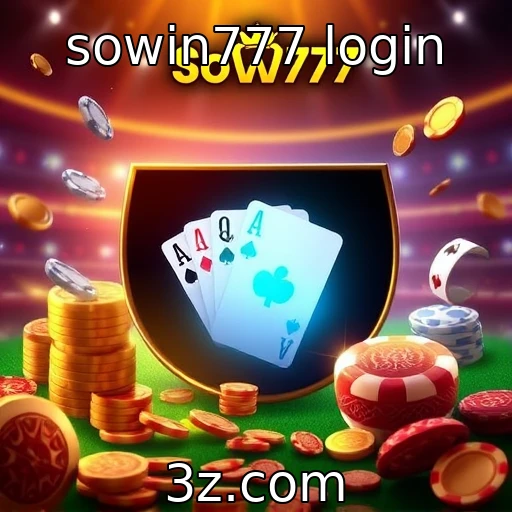 sowin777 login Aposte com confiança: segurança digital nas plataformas de jogos